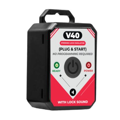 New Volvo V40 2012-2019 Steering Lock Emulator Simulator With Lock Sound No Programming Required | Emirates Keys